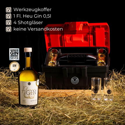 Gin & Werkzeugkoffer - Geschenkset