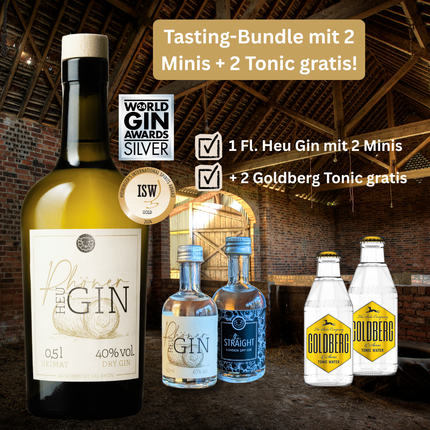 Rhöner HEU Gin mit 2 Minis + 2 Tonic gratis